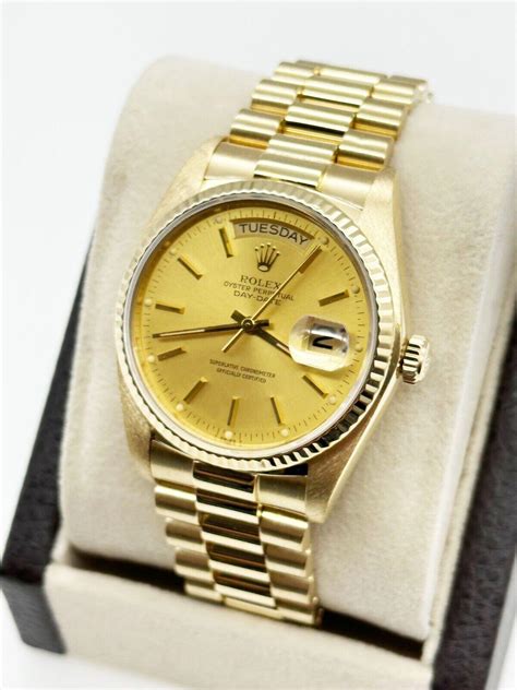 rolex 18038 satin finish|Rolex 18038 production years.